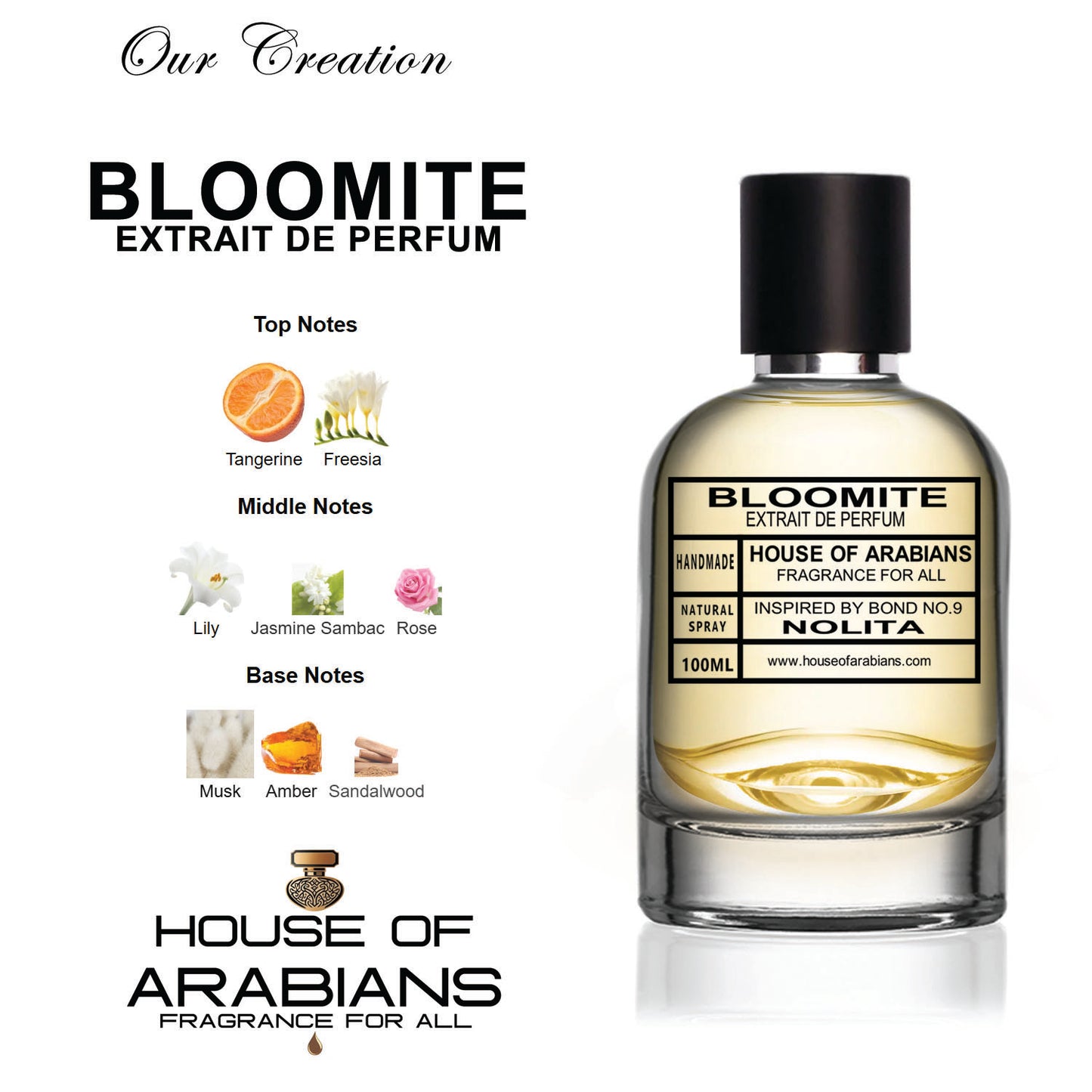 Bloomite Our Creation of (Nolita Inspired By Bond No.9)