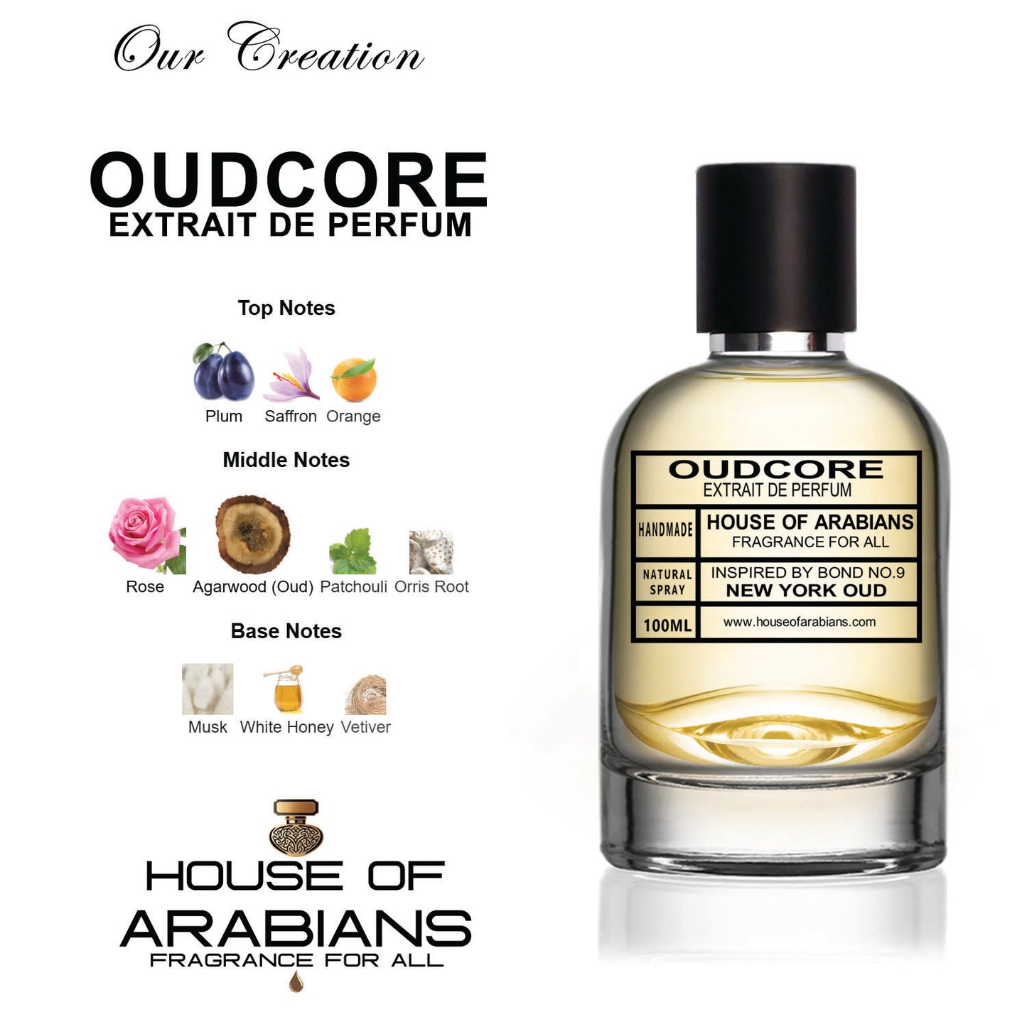 Oud Core Our Creation of (New York Oud Inspired By Bond No.9)