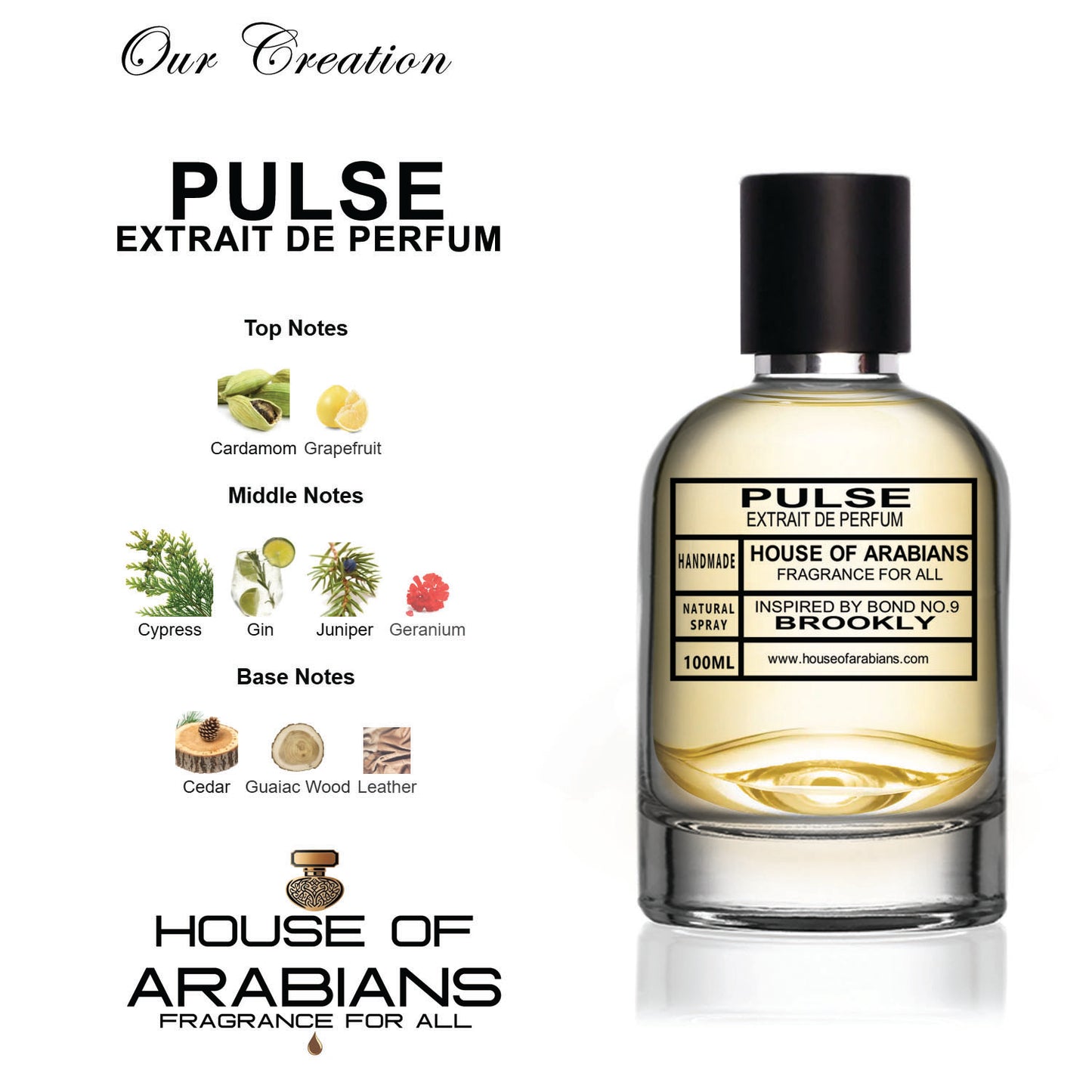 Pulse Our Creation of (Brookly Inspired By Bond No.9)