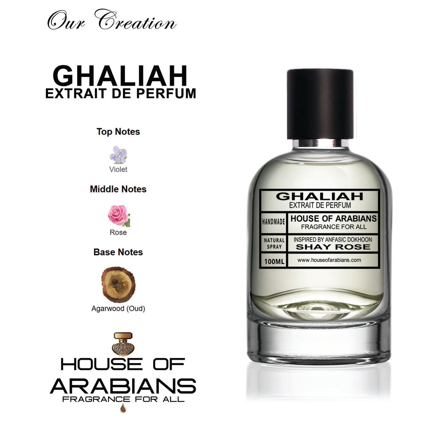 Ghaliah Our Creation of (Shay Rose Inspired By Anfasic Dokhoon)