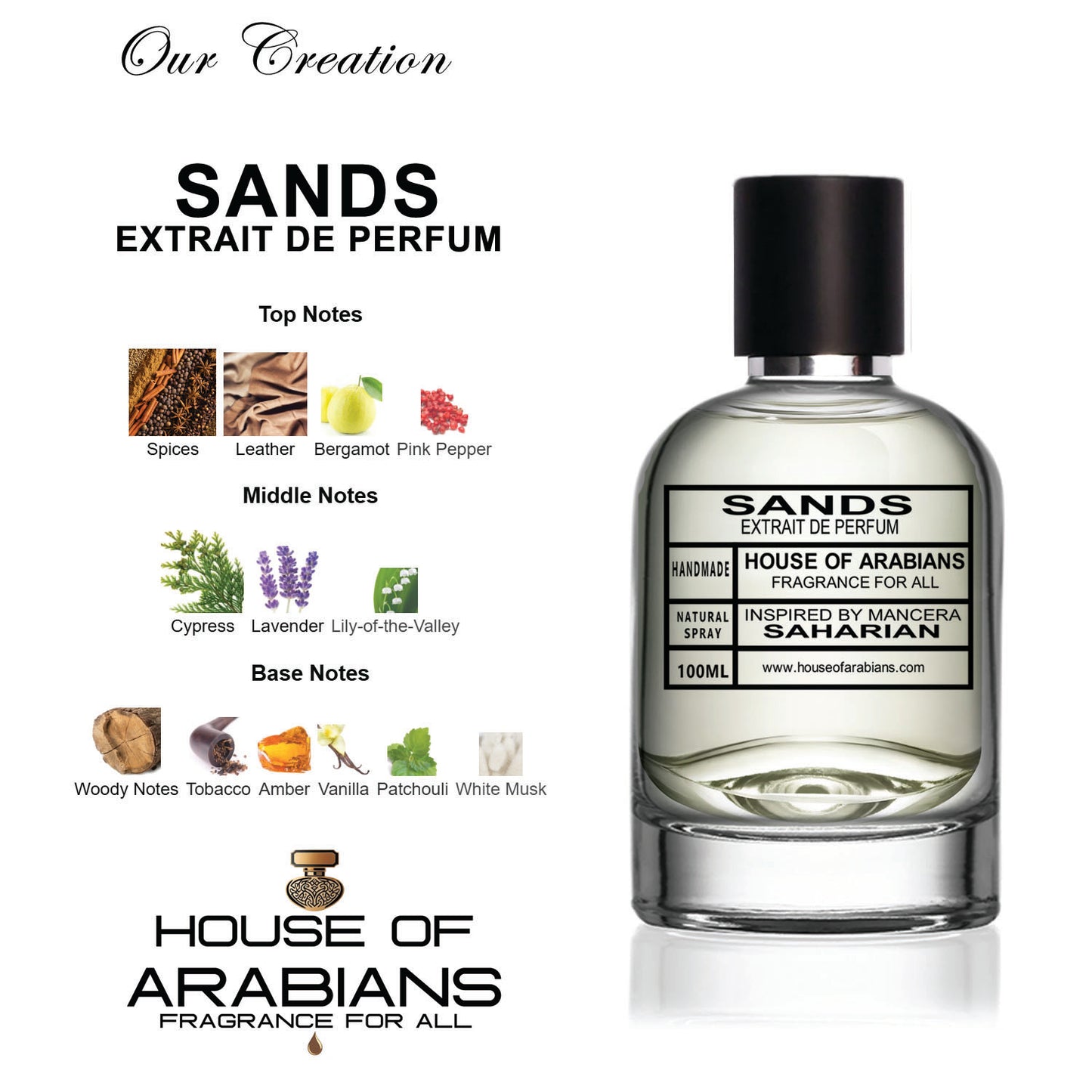 Sands Our Creation of (Saharian Inspired By Mancera)