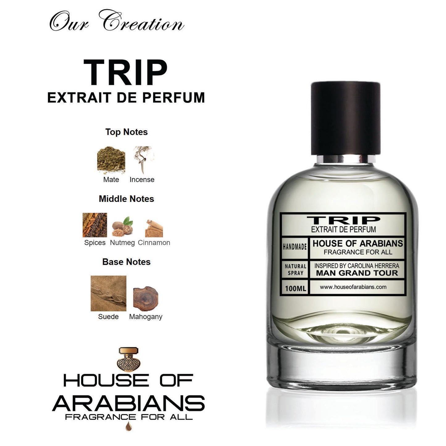 Trip Our Creation of (Man Grand Tour Inspired By Carolina Herrera)
