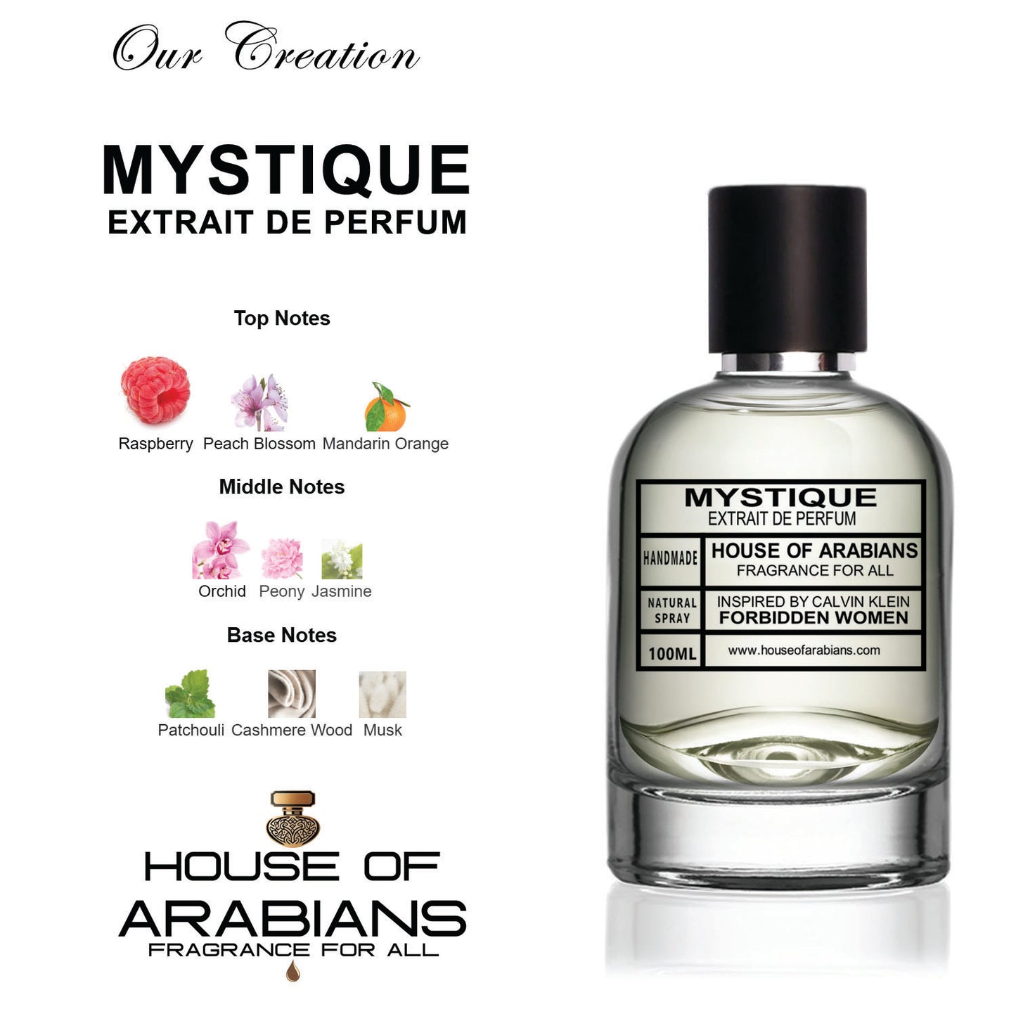 Mystique Our Creation of (Forbidden Women Inspired By Calvin Klein)