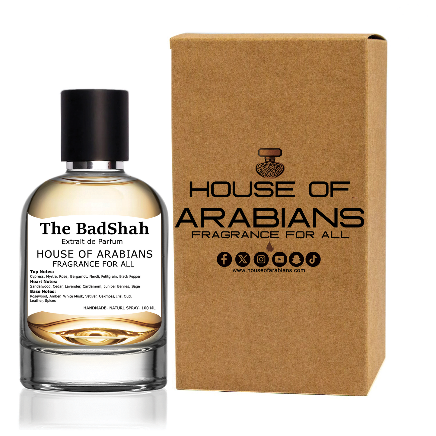 The BadShah Our Creation of (Shahrukh Khan Real Perfume Smell)